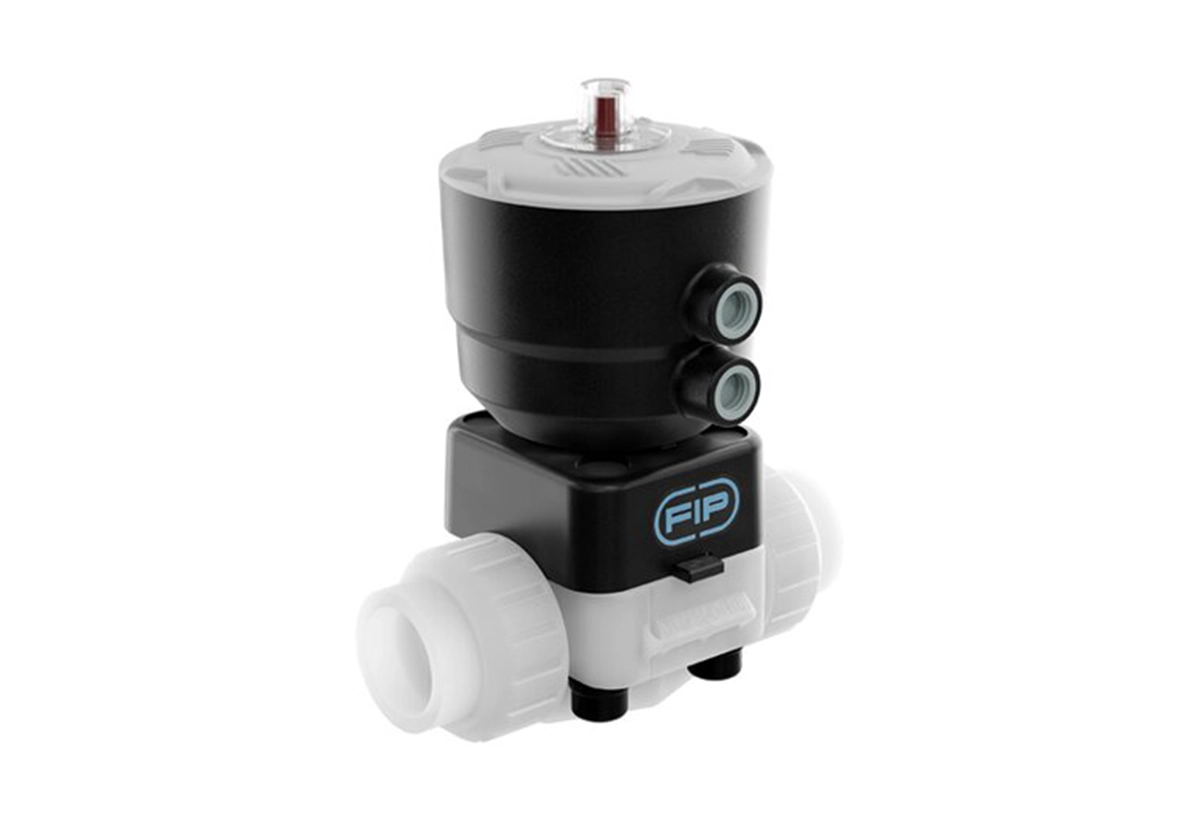 VALV. AUTO PVDF 8